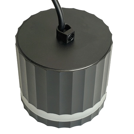 Светильник потолочный Feron Barrel HL3698 OLYMPUS levitation 12W, 230V, GX53, чёрный, на подвесе 1,7 м - фото