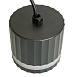 Светильник потолочный Feron Barrel HL3698 OLYMPUS levitation 12W, 230V, GX53, чёрный, на подвесе 1,7 м - фото