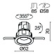 Встраиваемый светильник Technical Wise DL057-7W3K-W - фото