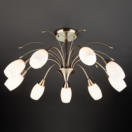 Потолочный светильник Eurosvet 22080/9 античная бронза - фото