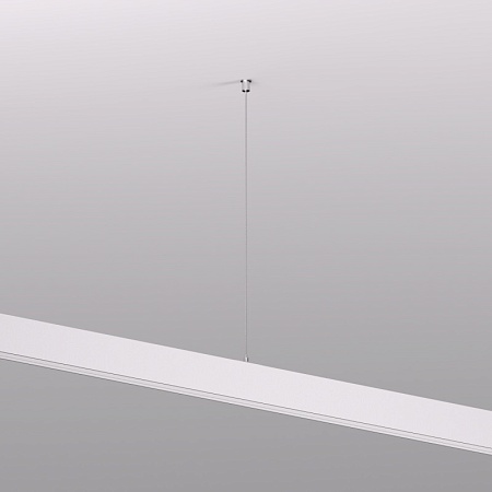 TR2127-WH Механический подвес для трека SMART BASE, IP20, 5м, белый, алюминий - фото