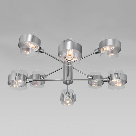 Потолочный светильник Eurosvet 70127/8 хром - фото
