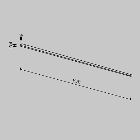 Трековый светильник Technical TR180-1-12WTW-B - фото