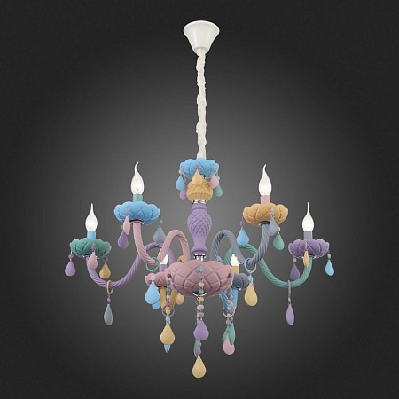 Люстра подвесная ST-Luce Разноцветный E14 6*40W SL1700.783.06 - фото