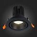 Св-к встр. Черный LED 1*10W 3000K 750Lm Ra>90 38° IP20 D102xH85 170-240V ST705.438.10 - фото