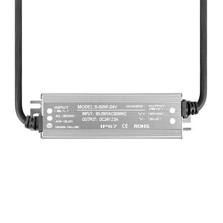 10364/6068 Блок питания LOFT IT Power 60W, 24V, IP67 - фото