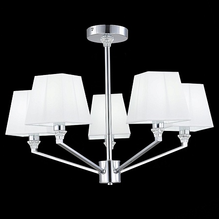 Светильник потолочный Хром/Белый E14 5*40W SLE107602-05 - фото