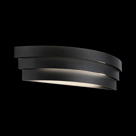 Светильник настенный ST-Luce Черный/Белый LED 1*12W 4000K SL1588.411.01 - фото