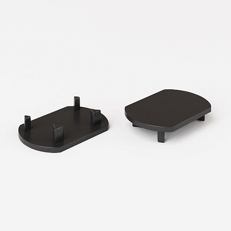 Slim Magnetic Заглушка для шинопровода Round (черный) (2шт) 85134/00 85134/00 Elektrostandard - фото