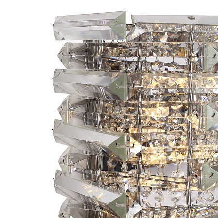 Светильник настенный ST-Luce никель/прозрачный E14 2*40W SL6137.101.02 - фото