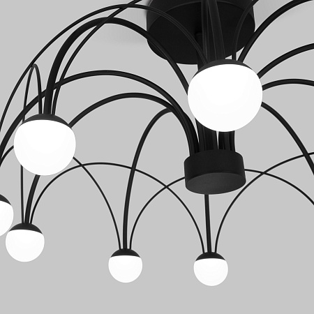 Потолочный светильник Eurosvet 90035/10 LED черный - фото