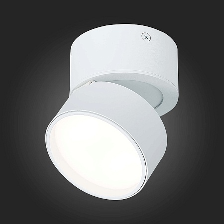 Светильник потолочный поворотный Белый LED 1*9W 4000K 720Lm Ra>90 120° IP20 D85xH87 170 ST651.542.09 - фото