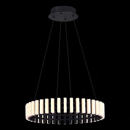Люстра подвесная ST-Luce Черный/Белый LED 1*25W 3000K SL6203.403.25 - фото