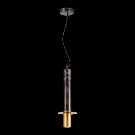 Подвес ST-Luce Черный/Черный, Белый LED 1*12W 3000K SL1212.403.01 - фото