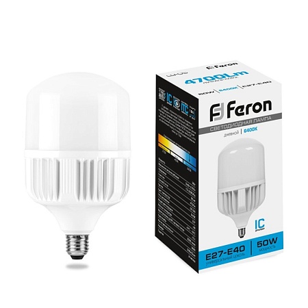 Лампа светодиодная Feron LB-65 E27-E40 50W 175-265V 6400K - фото