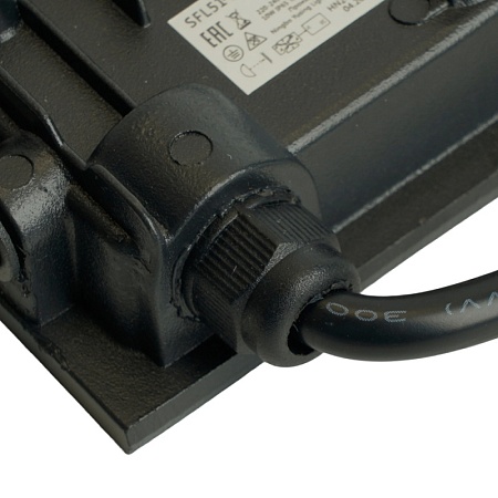 Светодиодный прожектор SAFFIT SFL51-10 IP65 10W 6500K черный - фото