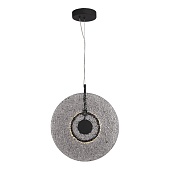 Светильник подвесной ST-Luce черный/дымчатый LED 1*8W 4000K SL6142.413.01