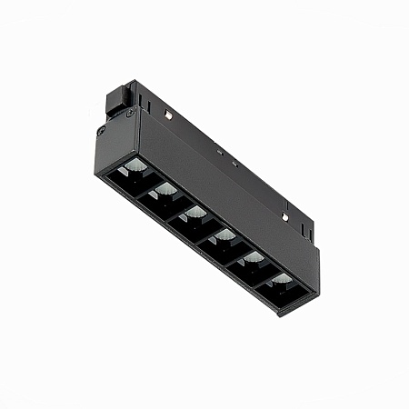 Магнитный трековый светильник Черный LED 1*6W 4000K 532Lm Ra>90 36° IP20 L115xW22xH44 4 ST361.446.06 - фото