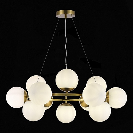 Светильник подвесной Золотистый/Белый E27 12*60W SLE1191-203-12 - фото