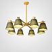 Потолочная Люстра На Штанге Natura A Green 8 Imperiumloft 177994-26 - фото