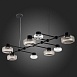Светильник подвесной ST-Luce Черный/Дымчатый, Прозрачный LED 8*3W 3000K SL6005.403.08 - фото