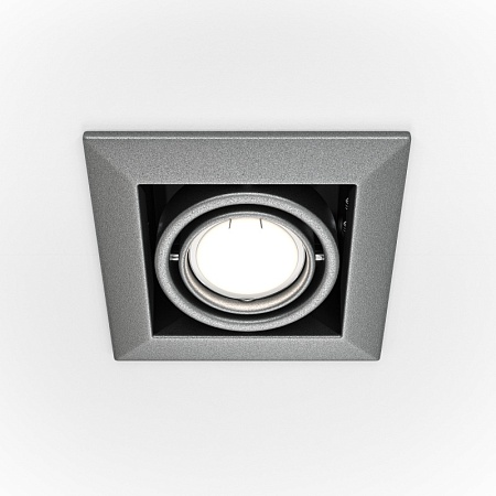 Встраиваемый светильник Technical Metal Modern DL008-2-01-S - фото
