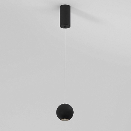 Подвесной светодиодный светильник 50215/1 LED черный - фото