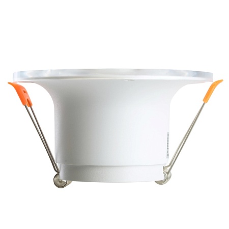 Светильник встраиваемый Feron DL8260 потолочный MR16 G5.3 прозрачный, белый - фото