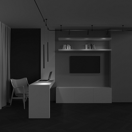 Трековый светильник Technical TR156-1-5W4K-B - фото