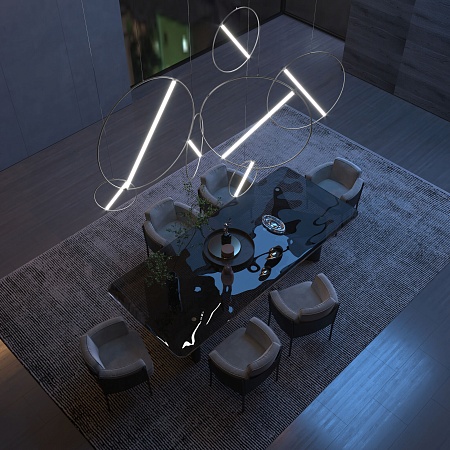 Подвесной светильник Eurosvet 90282/1 хром - фото