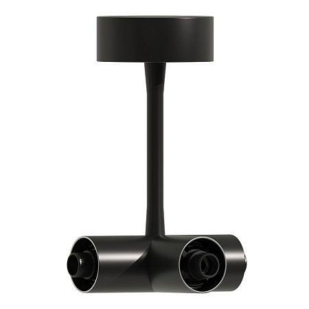 Потолочный токопроводящий Т-коннектор ST-Luce Черный ST1602.459.00 - фото