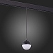 Магнитный трековый светильник подвесной Черный LED 1*7W 3000K 520Lm Ra>80 120° IP20 D90 ST358.433.07 - фото