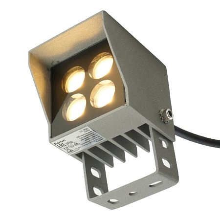 Светодиодный светильник ландшафтно-архитектурный Feron LL-895  AC220-240 4W 2700K IP66 квадрат - фото