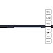 Трековая система магнитная Arte Lamp чёрная 300 TS-D-300-A7263PL-1BK