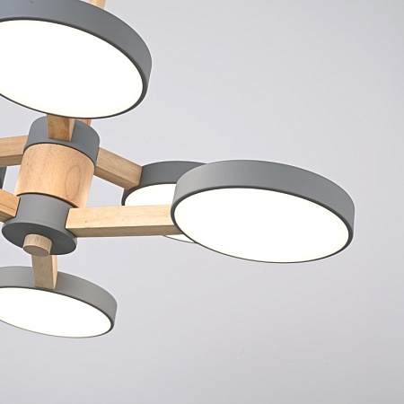 Подвесная Люстра Turna Dbl L6 Gray Imperiumloft 229087-26 - фото