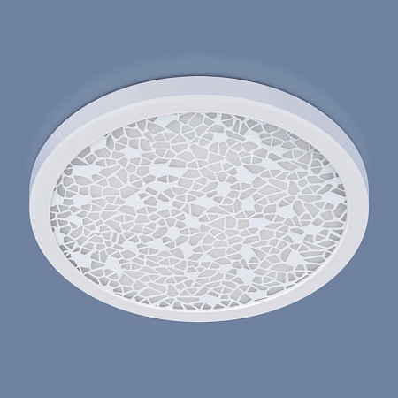 Встраиваемый точечный светодиодный светильник 9913 LED 6W WH белый - фото