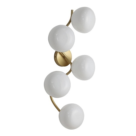 Светильник настенный ST-Luce Латунь/Белый G9 5*5W 4000K SL1519.301.05 - фото
