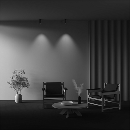 Потолочный светильник Technical FOCUS LED C056CL-L12W4K-W-BS - фото