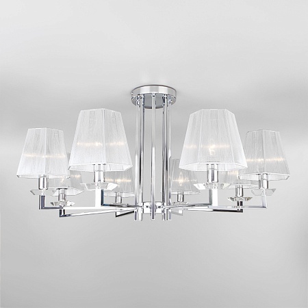 Потолочный светильник Eurosvet 60125/8 хром Smart - фото