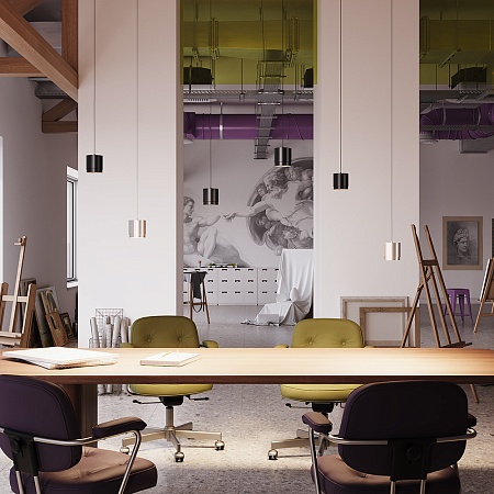 Подвесной светильник Technical Polar P088PL-GX53-S - фото