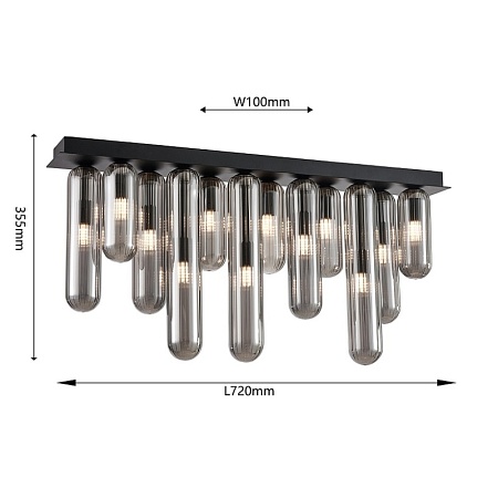 Потолочный светильник Favourite 4454-12P - фото