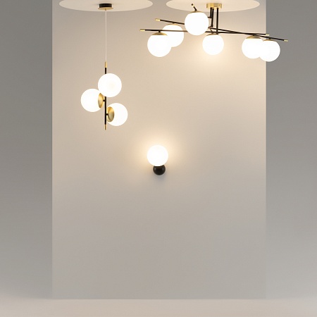 Подвесной светильник Maytoni Nostalgia MOD048PL-03G - фото