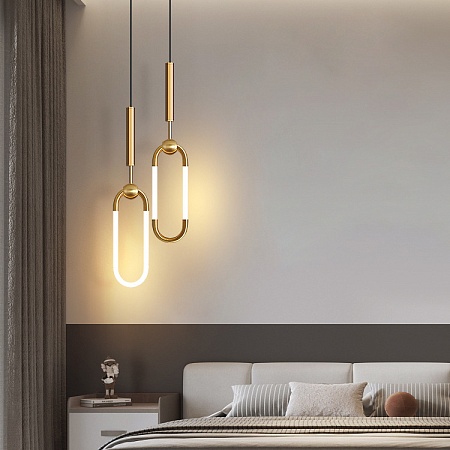Подвесной Светильник Finnur A H30 Brass Imperiumloft 240181-23 - фото