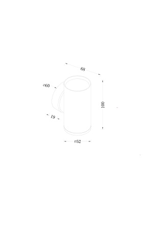 Настенный светильник (бра) Technical FOCUS S C068WL-01B - фото