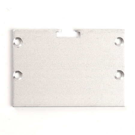 Заглушка без отверстия для профиля CAB257,  LD350 (комплект 4шт) - фото