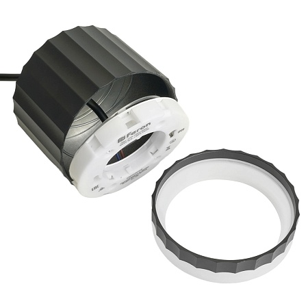 Светильник потолочный Feron Barrel HL3698 OLYMPUS levitation 12W, 230V, GX53, чёрный, на подвесе 1,7 м - фото