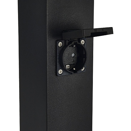 Столб уличный 4 розетки ST-Luce черный 3500W SL9012.415.00 - фото