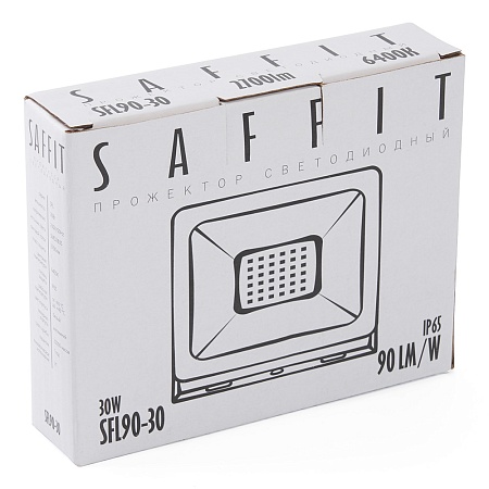 Светодиодный прожектор SAFFIT SFL90-30 IP65 30W 6400K белый - фото