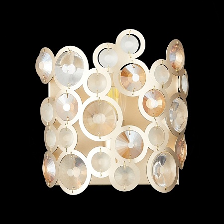 Бра ST-Luce Золотистый/Золотистый, Прозрачный E14 1*60W SL1172.201.01 - фото