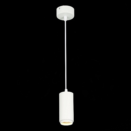 Светильник подвесной Zoom Белый LED 1*10W 3000K 1 000Lm Ra>80 15-60° IP20 D59xH130 170- ST600.533.10 - фото